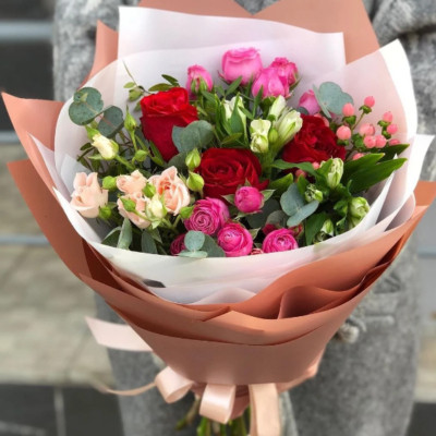 Букет цветов "Жемчужная россыпь" Букет цветов "Жемчужная россыпь"